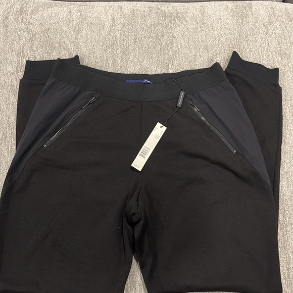 NWT Elie Tahari "Eve" Brushed Terry Pants - Picture 6 of 9